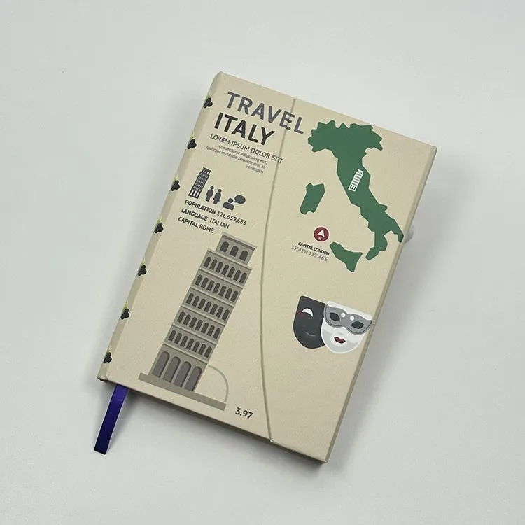 Cuaderno de tapa dura personalizado