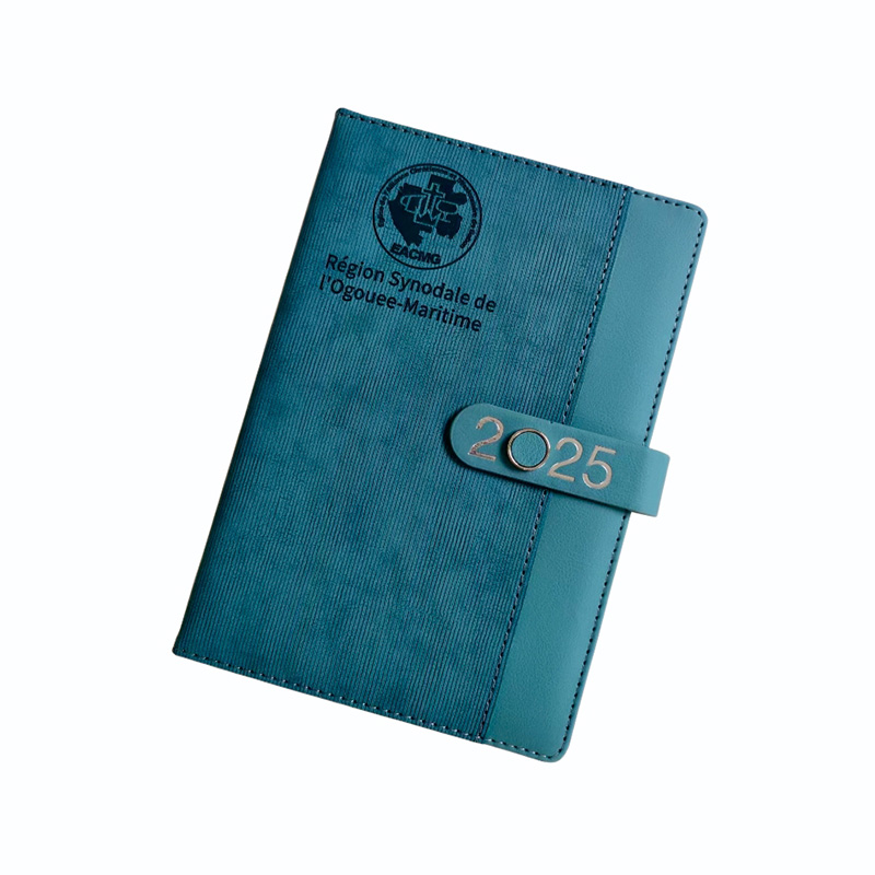 Cuaderno de negocios de cuero
