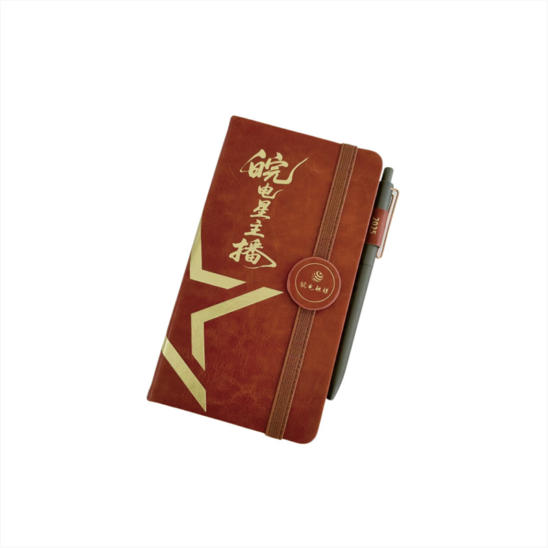 Cuaderno de bolsillo con bolígrafo
